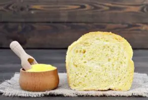 Pão de milho caseiro