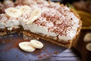 Receita torta banoffee