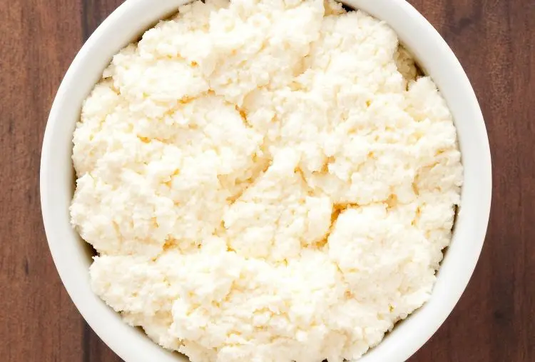 Ricota sem lactose