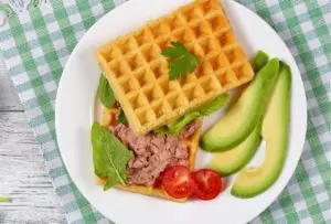Waffle salgado