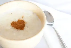 arroz doce Vegano