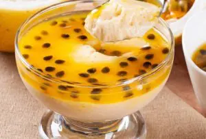 Mousse de maracujá fácil