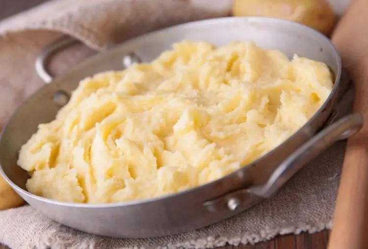 purê de batata doce com requeijão