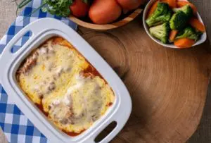 Arroz a parmegiana