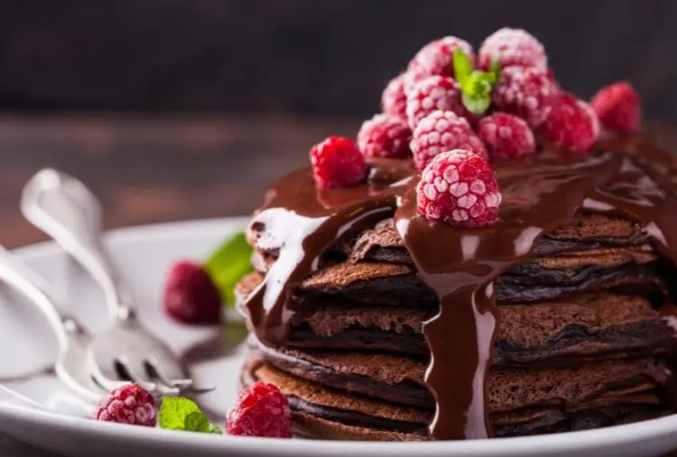 Panqueca de chocolate