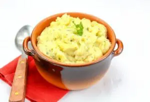 Purê de mandioquinha