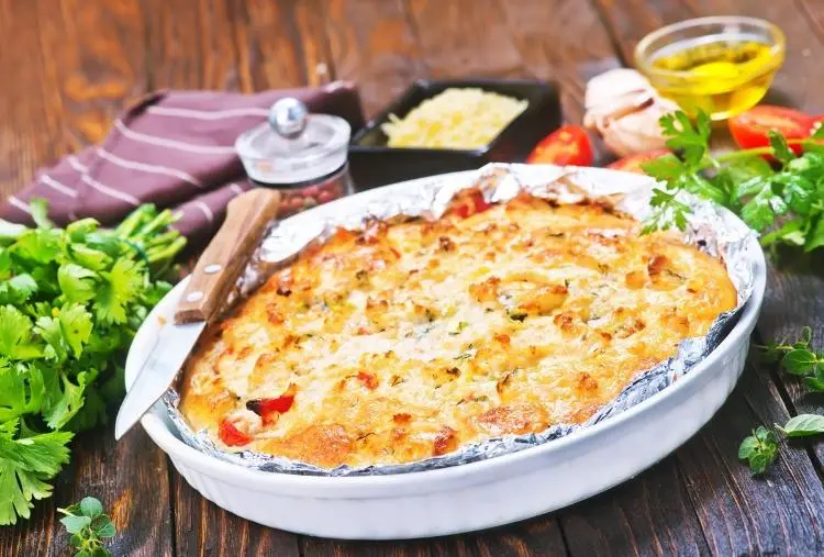 Torta de atum e batata