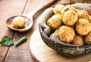 Lanche rápido com batata