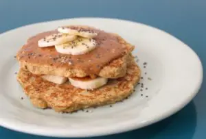 Panqueca fit de banana