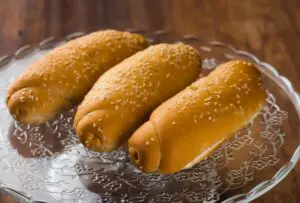 Pão de mandioquinha com fermento biologico seco
