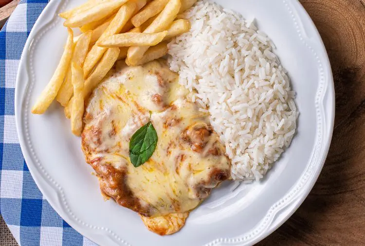 Peixe à parmegiana