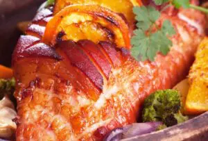 Pernil ao Molho de Laranja