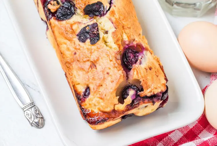 Bolo de mirtilo diet