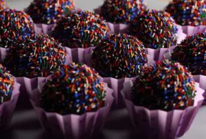 Brigadeiro de açaí