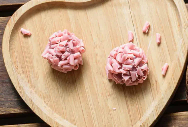 Brigadeiro de beterraba