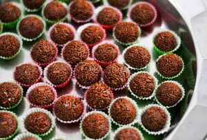 Brigadeiro de leite condensado diet