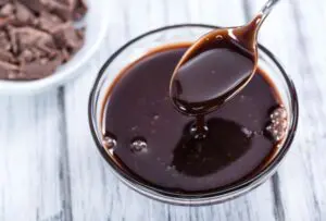 Calda de chocolate fit