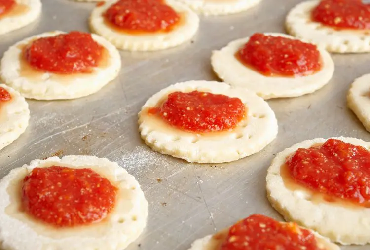 Massa mini pizza