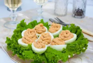 Ovos Recheados com Atum
