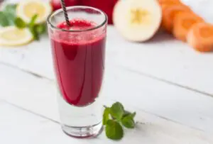 Suco para queda de cabelo