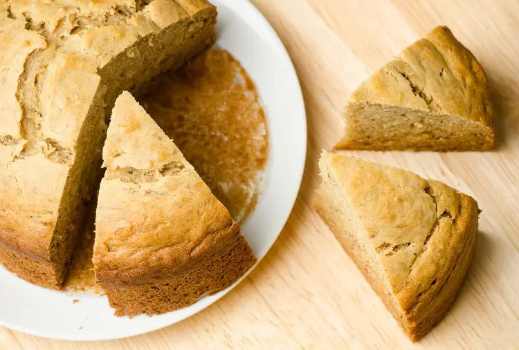 bolo de banana com aveia