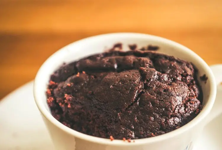 brownie diet de caneca