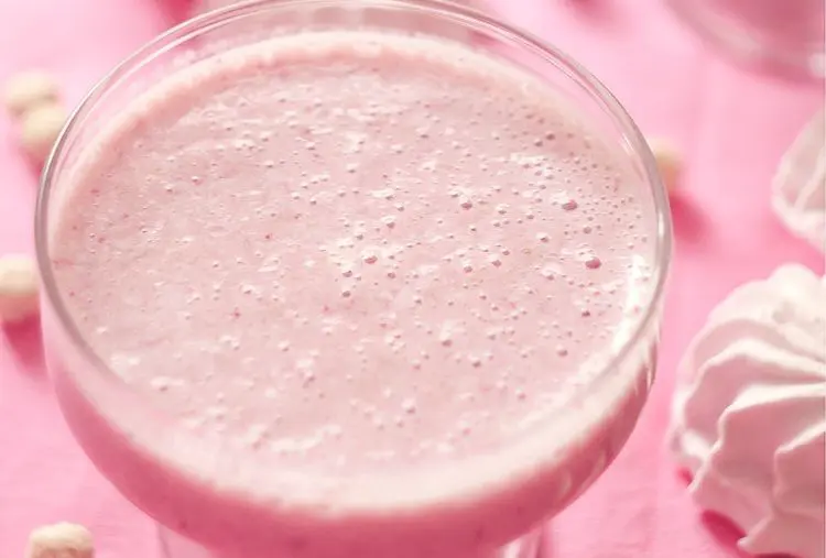 mousse de morango diet