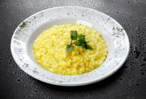 risoto de coco
