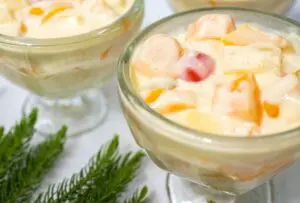 salada de frutas com leite condensado diet