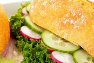 sanduíche vegetariano