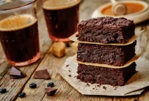 Brownie fit de feijão