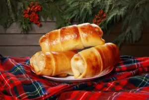 Enroladinho de Presunto e Queijo