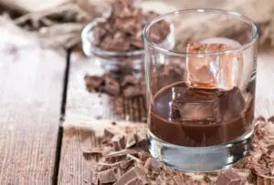 Licor de chocolate cremoso