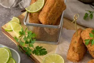 bolinho de bacalhau com batata