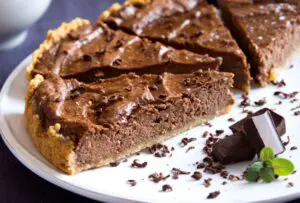 cheesecake de chocolate simples