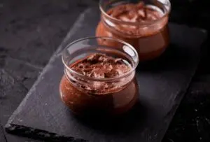 mousse de chocolate fit