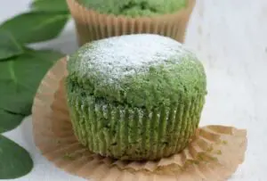 muffin doce de espinafre