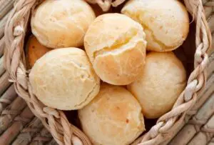 pão de queijo de mandioca vegano