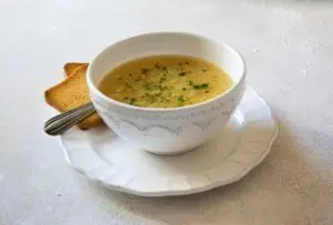 sopa de aveia com frango