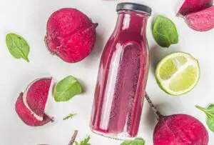 suco de couve beterraba e gengibre