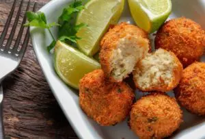 receita de bolinho de bacalhau com batata