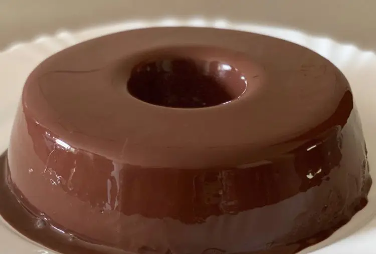 receita de pudim de chocolate no forno