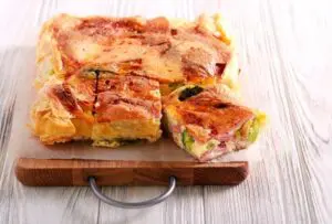 torta de presunto