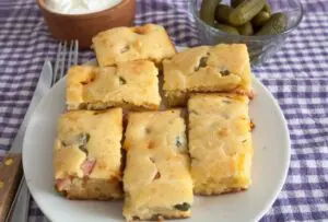 torta presunto e queijo