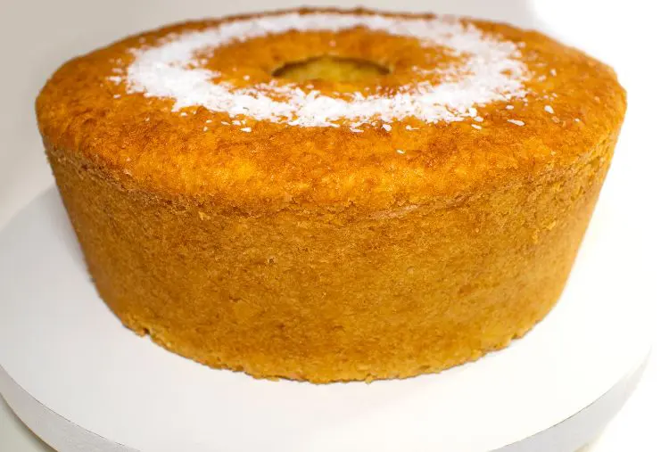 bolo de milho com coco