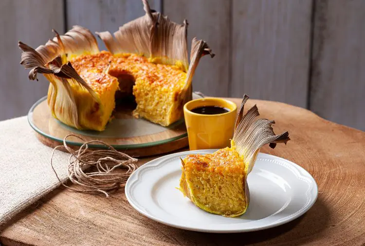 bolo de milho de espiga