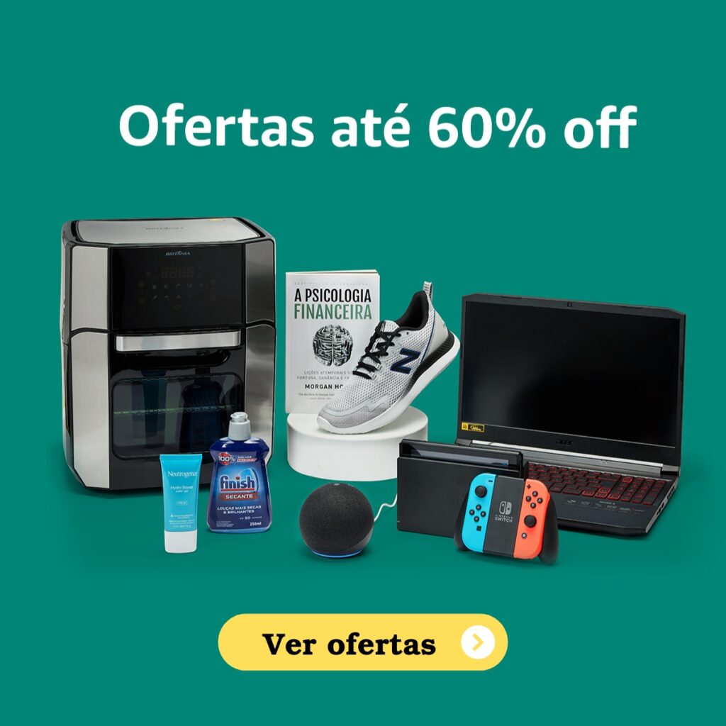 Ofertas até 60% off